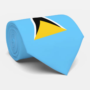 Saint Lucia Flag Tie