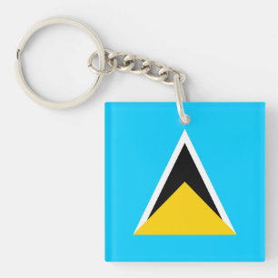 Saint Lucia Key Ring