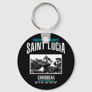 Saint Lucia Key Ring