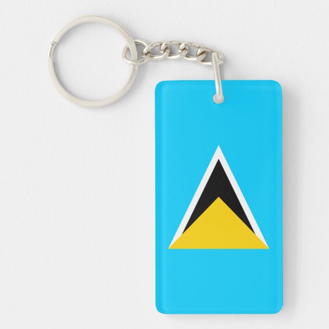 Saint Lucia Key Ring (Front)