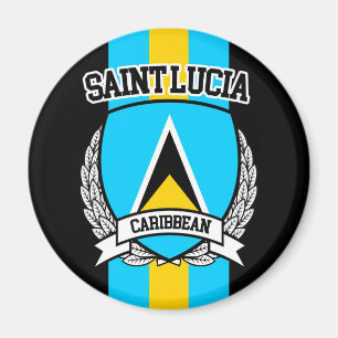 Saint Lucia Magnet