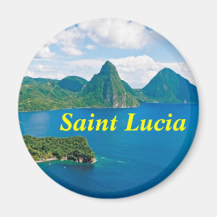 Saint Lucia magnet