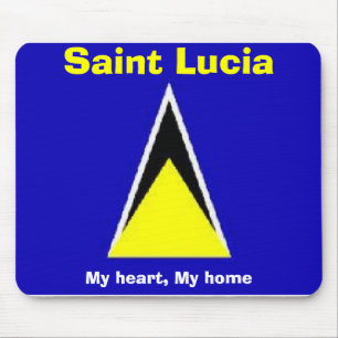 Saint Lucia Mouse Mat