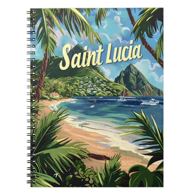 Saint Lucia Notebook (Front)