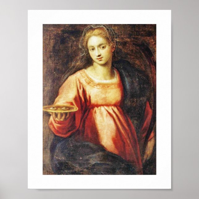 Saint Lucia of Sweden Poster (Front)