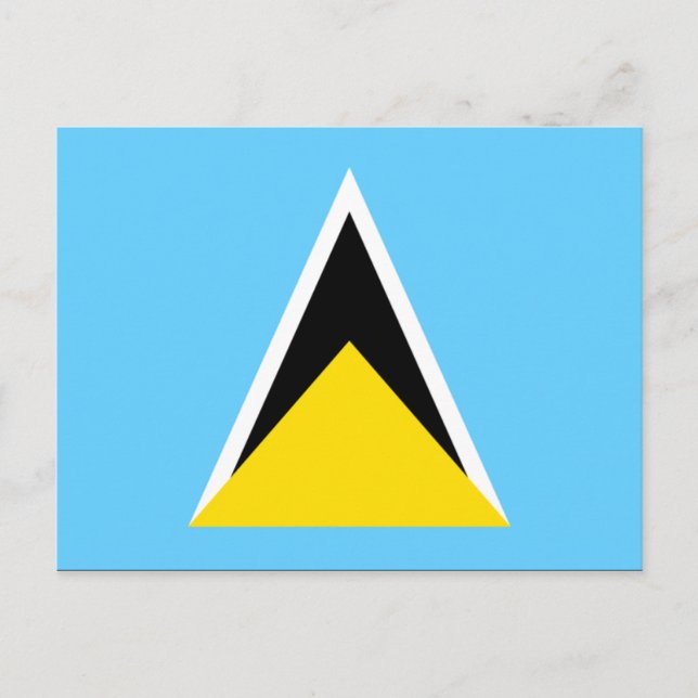 Saint Lucia Postcard (Front)