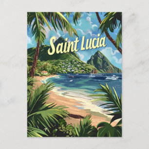 Saint Lucia Postcard