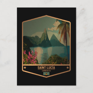 Saint Lucia Postcard