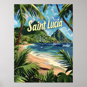 Saint Lucia Poster