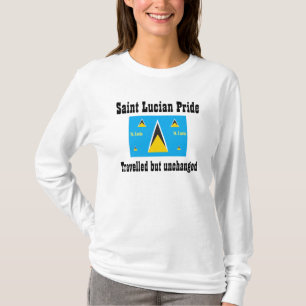 Saint Lucia t-shirts-travelled but nchanged T-Shirt