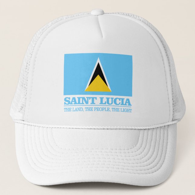Saint Lucia Trucker Hat (Front)