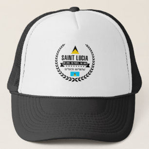 Saint Lucia Trucker Hat