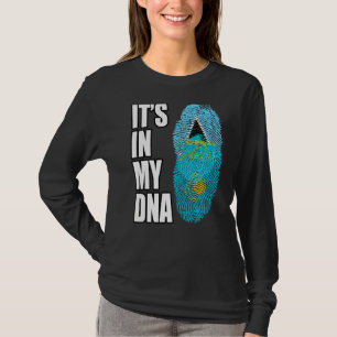 Saint Lucian And Jordanian Vintage Heritage Dna Fl T-Shirt
