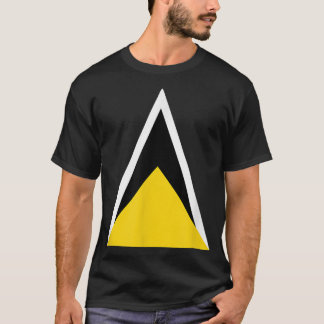 Saint Lucian Flag Saint Lucia  T-Shirt