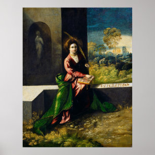 Saint Lucretia - Dosso Dossi Fine Art Poster