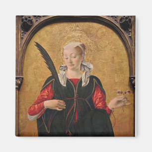 Saint Lucy by Francesco del Cossa Magnet