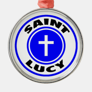 Saint Lucy Metal Tree Decoration