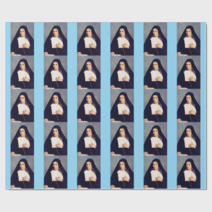 Saint Luigia Poloni Italian Catholic sister Wrapping Paper