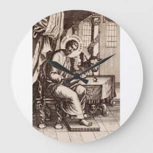 Saint Luke the Evangelist and Apostle Large Clock