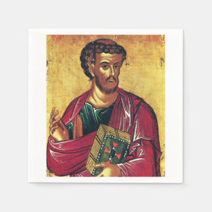 Saint Luke the Evangelist Orthodox icon Napkin