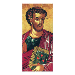Saint Luke the Evangelist Orthodox icon Rack Card