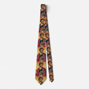 Saint Luke the Evangelist Orthodox icon Tie