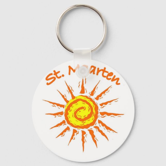 Saint Maarten Key Ring (Front)
