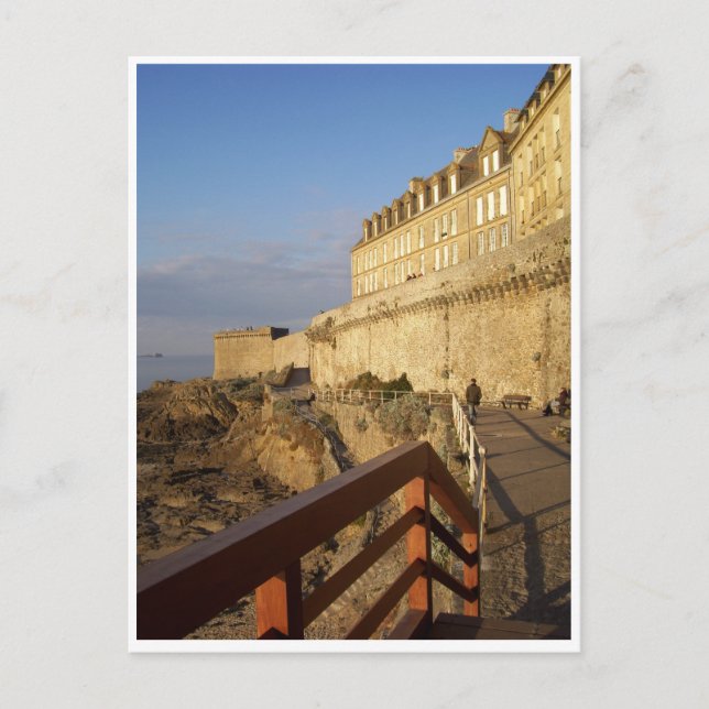Saint Malo, Brittany, France Postcard (Front)