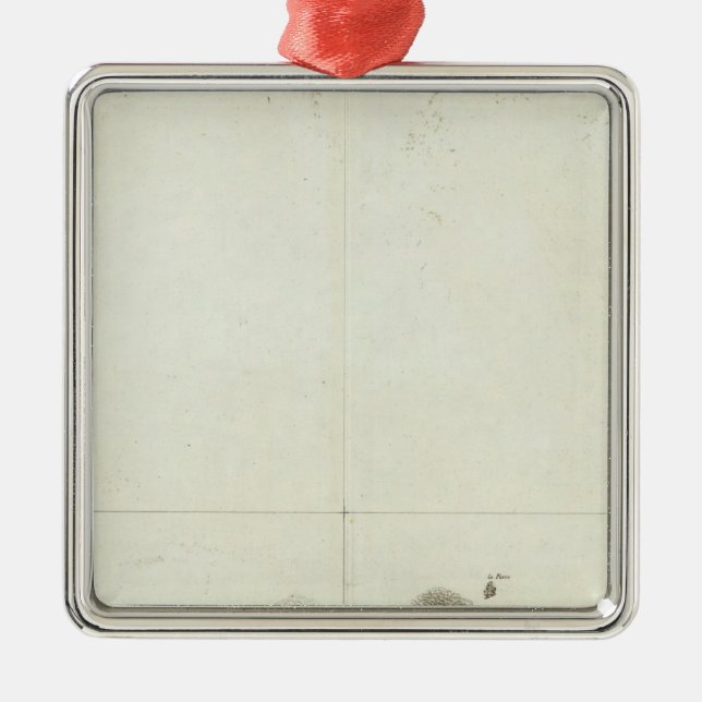 Saint Malo, Granville Metal Tree Decoration (Front)