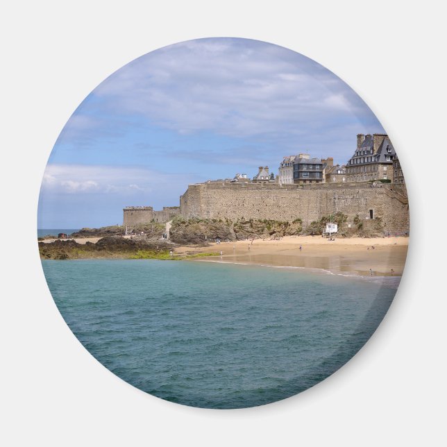 Saint-Malo in France Magnet (Front)