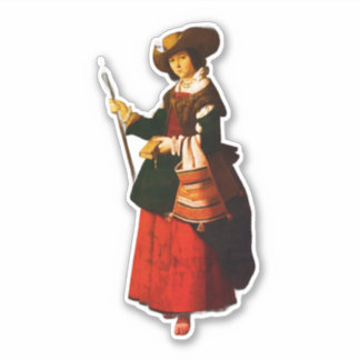 Saint Margaret as a shepherdess
