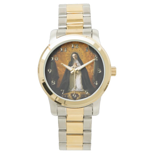 Saint Margaret Mary Alacoque Heart - Giaquinto Watch (Front)