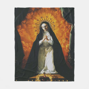 Saint Margaret Mary Alacoque High-Fidelity Art Fleece Blanket