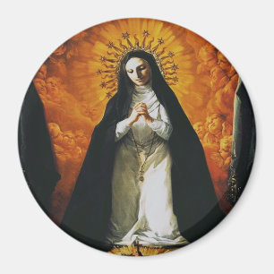 Saint Margaret Mary Alacoque High-Fidelity Art Magnet