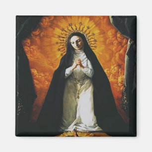 Saint Margaret Mary Alacoque High-Fidelity Art Magnet