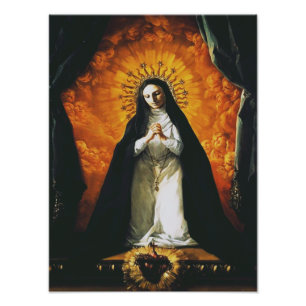 Saint Margaret Mary Alacoque Photo Print