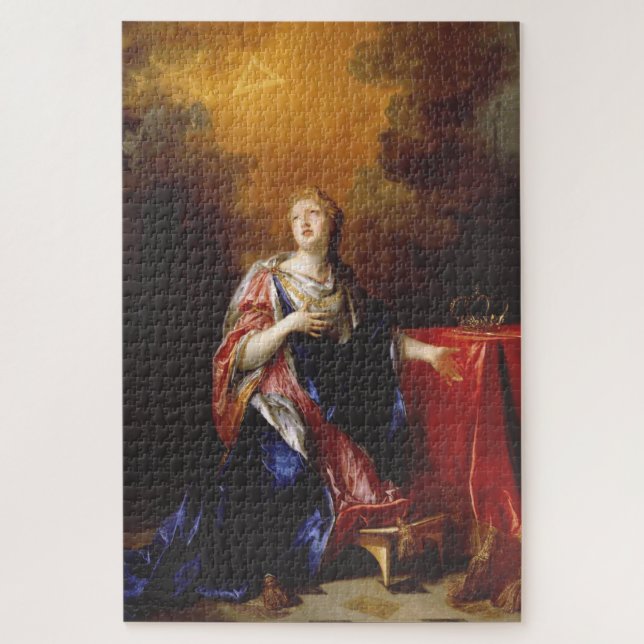 Saint Margaret of Scotland Art Jigsaw Puzzle (Vertical)