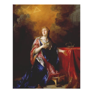 Saint Margaret of Scotland Art Poster