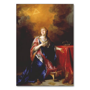 Saint Margaret of Scotland Art Table Number