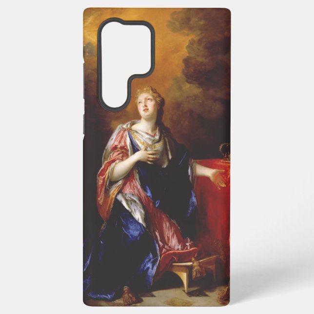 Saint Margaret of Scotland Samsung Galaxy S22 Ultra Case (Back)