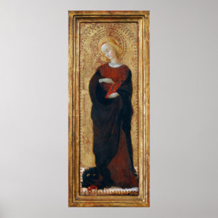Saint Margaret - Sassetta Fine Art Poster