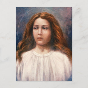 Saint Maria Goretti Angel of Nettuno Art  Postcard