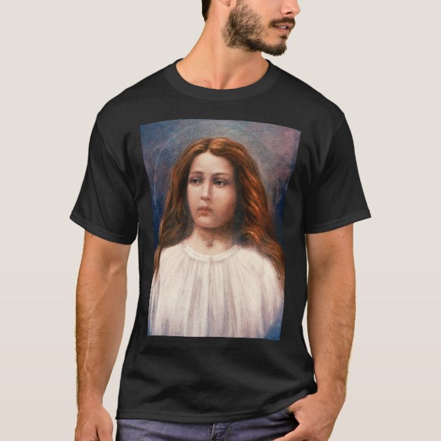 Saint Maria Goretti Angel of Nettuno Art  T-Shirt (Front)