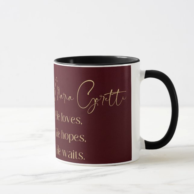 Saint Maria Goretti, Catholic Saint Coffee Mug (Right)