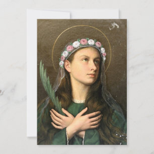 Saint Maria Goretti Invitation