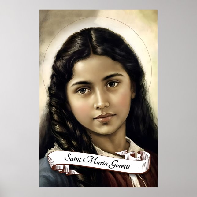 Saint Maria Goretti Poster (Front)