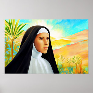 Saint Marianne Cope: Light of Compassion Poster