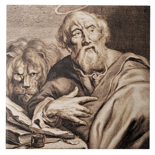 Saint Mark the Evangelist and Martyr Tile (Front)