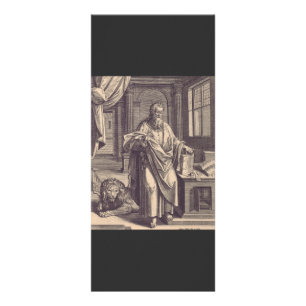 Saint Mark the Evangelist Apostolic Ink Holy Card