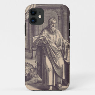 Saint Mark the Evangelist Apostolic Ink Holy Card iPhone 11 Case